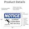 Signmission 10 in Height, 14 in Width, Vinyl Decal, Rectangle OS-2PACK-NS-D-1014-L-18340 - alternate 3